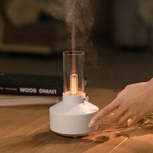 Retro Glow Humidifier Aroma Диффузор со свечами Desk Atmosphere Лампа Ароматическая машина