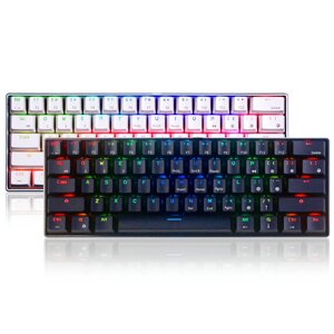 Royal Kludge RK61 Mechanical Keyboard 61 Keys bluetooth 5.0 Wired Dual Mode RGB Gaming Keyboard