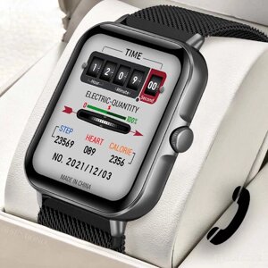 SENBONO GTS3 1.69 inch HD Full Touch Экран блютуз звонит Real-time Heart Rate Blood Pressure SpO2 Monitor Мультиспортивн