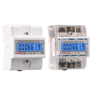 SINOTIMER DTS6619 Новая модель 100A LCD Цифровой Дисплей с измерителем мощности с подсветкой в счетчиках энергии Умный э