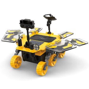 Solar Mars Rover Toys STEM DIY Игрушка для детей, развивающая электрическая модель с солнечной энергией, практическое об