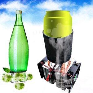 Summer Refrigeration Cup Desktop Cold Drink Semiconductor Refrigerator Refrigeration Chip Ice Quick Cooling Cup