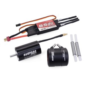 Surpass Hobby 3660 3500KV Бесколлекторный мотор + 90A ESC + 36-S Водяное охлаждение для RC Лодка