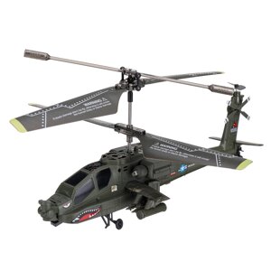 SYMA S109G 3.5CH beast RC helicopter RTF AH-64 military model kids toy