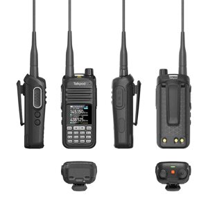 Talkpok A36plus Walkie Talkie Многофункциональный двухдиапазонный с цветным Дисплей GMRS Любительский HAM Двусторонний Р