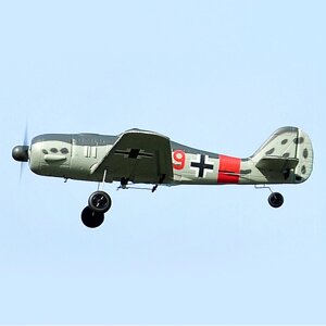 TOP RC HOBBY 402mm Mini FW190 2.4G 4CH 6-Axis Gyro One Key Высший пилотаж U-Turn EPP Scaled Warbird RC Самолет для начин