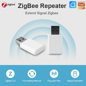 Tuya ZigBe 3,0 повторитель сигнала USB-удлинитель для Smart Life датчики устройств ZigBe расширяют 20-30 м повторитель у