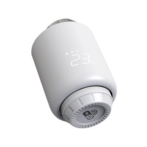 Tuya ZigBe/WiFi Термостатический клапан радиатора Беспроводной привод радиатора Дистанционный Голосовое управление Работ