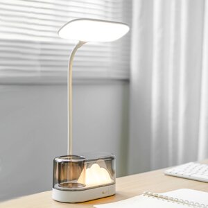 Творческий стол Лампа Защита глаз Прикроватное чтение LED Ночник Ручка Держатель для студенческого общежития