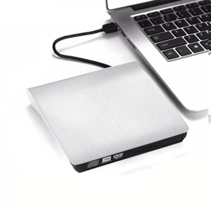 USB 3.0 Тонкий Внешний оптический привод DVD DVD-RW Компакт-диск CD-RW Проигрыватель для чтения дисков