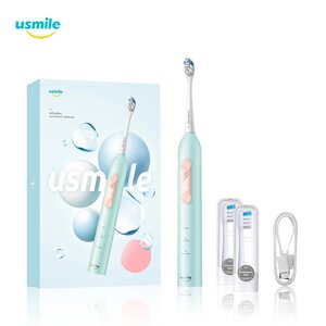 Usmile P4 Soft Электрическая зубная щетка Bubbles Sonic USB Быстрая перезаряжаемая IPX7 Водонепроницаемы Smart Tooth Щет