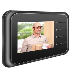 Видеодомофон R11 с глазком 2,4 дюйма LCD IR Ночное видео камера Eye Smart Home Visual Doorbell Outdoor камера