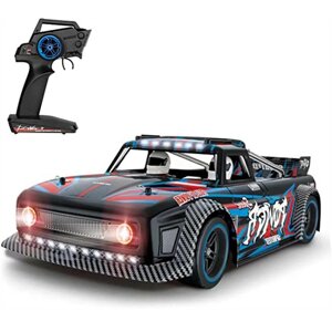 Wltoys 104072 RTR 1/10 2.4G 4WD 60km/h Brushless RC Car Drift On-Road Metal Chassis LED Light Vehicles Model Off-Road Cl