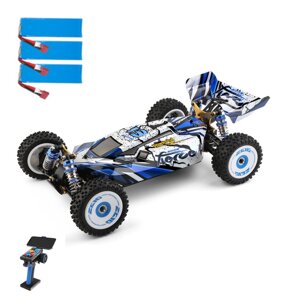 Wltoys 124017 Brushless V2 Upgraded Several 2200mAh Батарея RTR 1/12 2.4G 4WD 70km/h RC Car Vehicles Metal Chassis Model