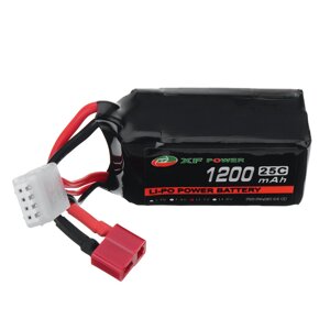 XF POWER 11,1 в 1200 мач 25C 3S lipo батарея разъем T deans для RC авто