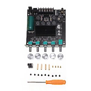 ZK-TB21 TPA3116D2 bluetooth 5.0 Subwoofer Amplifier Board 50WX2+100W 2.1 Channel Power Audio Stereo Bass AMP