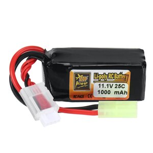 ZOP Power 3S 11,1 В 1000 мАч 25C LiPo Батарея T Plug для RC Авто FPV Гонки Дрон Самолет Вертолет