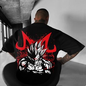 Футболка Oversize с принтом Dragon Ball Majin Buu