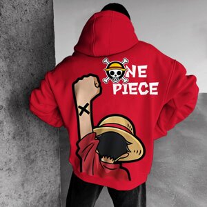 Худи оверсайз "One Piece"