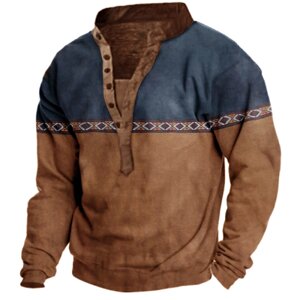 Мужская толстовка Aztec Henley