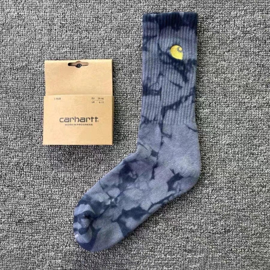 Мужские и женские спортивные носки Carhartt Vintage Tie-dye - акции