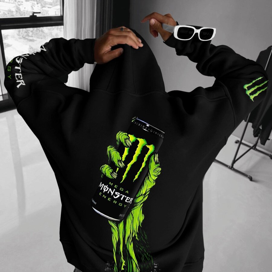 Толстовка Oversize Monster Energy - описание