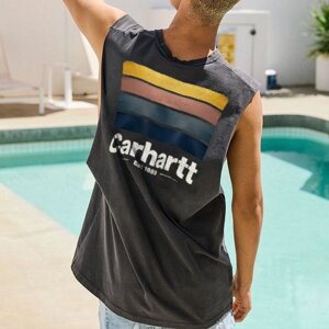 Повседневная футболка без рукавов для серфинга "Carhartt"