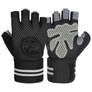 Ремень для фитнеса перчатки на запястье перчатки для бега альпинизма полупальцевые перчатки для занятий йогой велосипедные спортивные перчатки на открытом воздухе