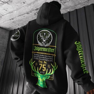 Толстовка оверсайз Jagermeister