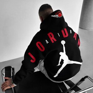 Толстовка Oversized Street Style с баскетбольным принтом Bulls Hoodie