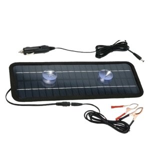 18V 20W Автомобильное зарядное устройство для солнечной батареи Автомобильный аккумулятор для обслуживания солнечной панели Комплект