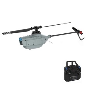 2,4 ГГц 4-канальный радиоуправляемый вертолет Радиоуправляемый дрон с камерой 720P Один пропеллер без элеронов Оптическая локализация потока 6-осевая гироскопическая стабилизация (без автоматического наведения)