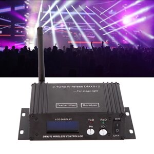 2.4G беспроводной DMX 512 контроллер приемника освещения