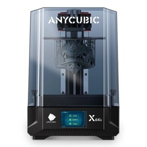 3D-принтер Anycubic Photon Mono X 6Ks Resion с 9,1-дюймовым монохромным экраном экспозиции 6K, большой размер печати 20x19,5x12,2 см