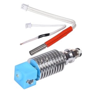 3D-принтер BIQU 12V I3 Mega Hotend V5 J-head Hotend Bowden Extrude Kit с проводом нагревателя сопла 0,4 мм, совместимый с 3D-принтером Anycubic Mega Series ChironS