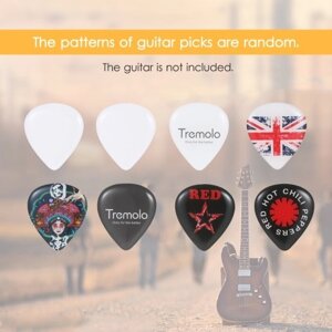 3Pcs Guitar Picks Аксессуары для музыкальных инструментов для бас-гитары (Heavy)