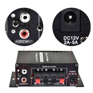 400 Вт DC12V BT Усилитель HiFi Автомобильный Стерео Музыкальный Приемник FM MP3 Усилитель Мощности