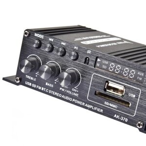 400 Вт DC12V BT Усилитель HiFi Автомобильный Стерео Музыкальный Приемник FM MP3 Усилитель Мощности