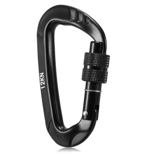 4шт 12KN поворотный блокирующий карабин Snag Free Carabiner