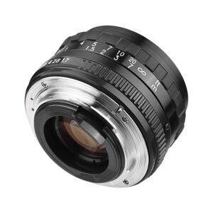 50 мм F1.7 Объектив камеры с большой апертурой Ручной фокус Prime Lens PK Mount Замена для полнокадровых камер Pentax K1/K-1 Mark II