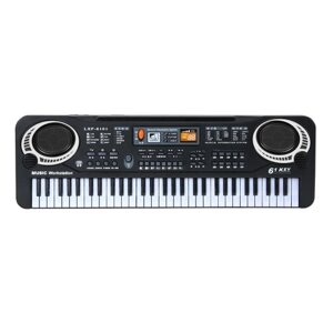 61 Клавиша черная цифровая музыка электронная клавиатура клавиатура электрическое пианино детский подарок музыкальный инструмент