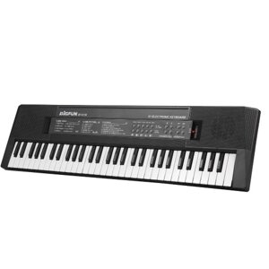 61 клавишная цифровая музыкальная электронная клавиатура Детское многофункциональное электрическое пианино для студентов-фортепиано с функцией микрофона Музыкальный инструмент