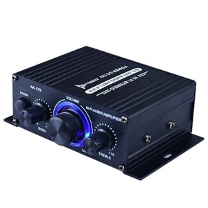 AK170 мини аудио усилитель мощности портативный усилитель звука динамик для автомобиля и дома