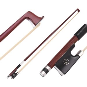 Ammoon Concert Level 4/4 Скрипка Смычок Хорошо сбалансированная деревянная палочка IPE Ebony Horsehair