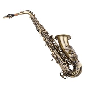 Ammoon E-flat Альт-саксофон Vintage Style Eb Alto Sax Woodwind Instrument