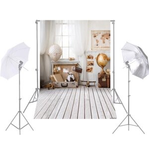 Andoer 1.5 * 2.1m / 5 * 7ft Фоновый фокус Photo Studio Pros