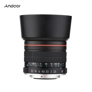 Andoer 85mm F1.8 Большой телеобъектив, средний телеобъектив, полнокадровый портретный фотоаппарат