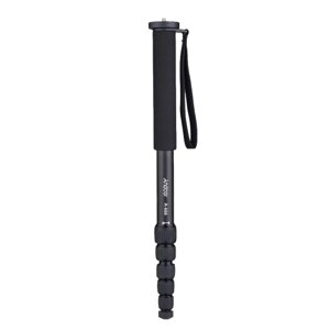 Andoer A-666 181cm / 5.9ft Телескопическая алюминиевая камера Monopod Unipod Stick 6-секция Макс. Загрузите 10 кг / 22Lbs с сумкой для переноски для Nikon Canon Sony A7 Pentax Camcorder Video Studio Photography