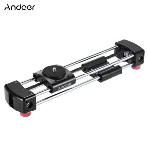 Andoer GT-V250 Mini Руководство Track Slider камеры Видео Slider 365mm Дважды Раздвижные Расстояние для GoPro Действие камеры Смартфон Карманный камера Мини зеркальные фотокамеры