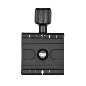 Andoer QR-50 Quick Plate Release Clamp адаптер со встроенным Bubble Level для Arca Swiss РРП Wimberley Tripod мяч головой